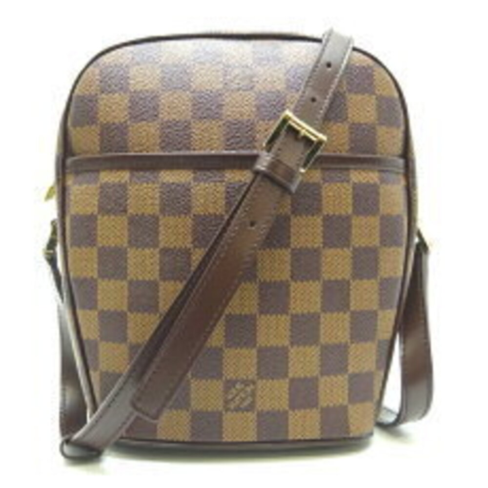 Louis Vuitton Ipanema Shoulder Bag Damier Ebene Brown